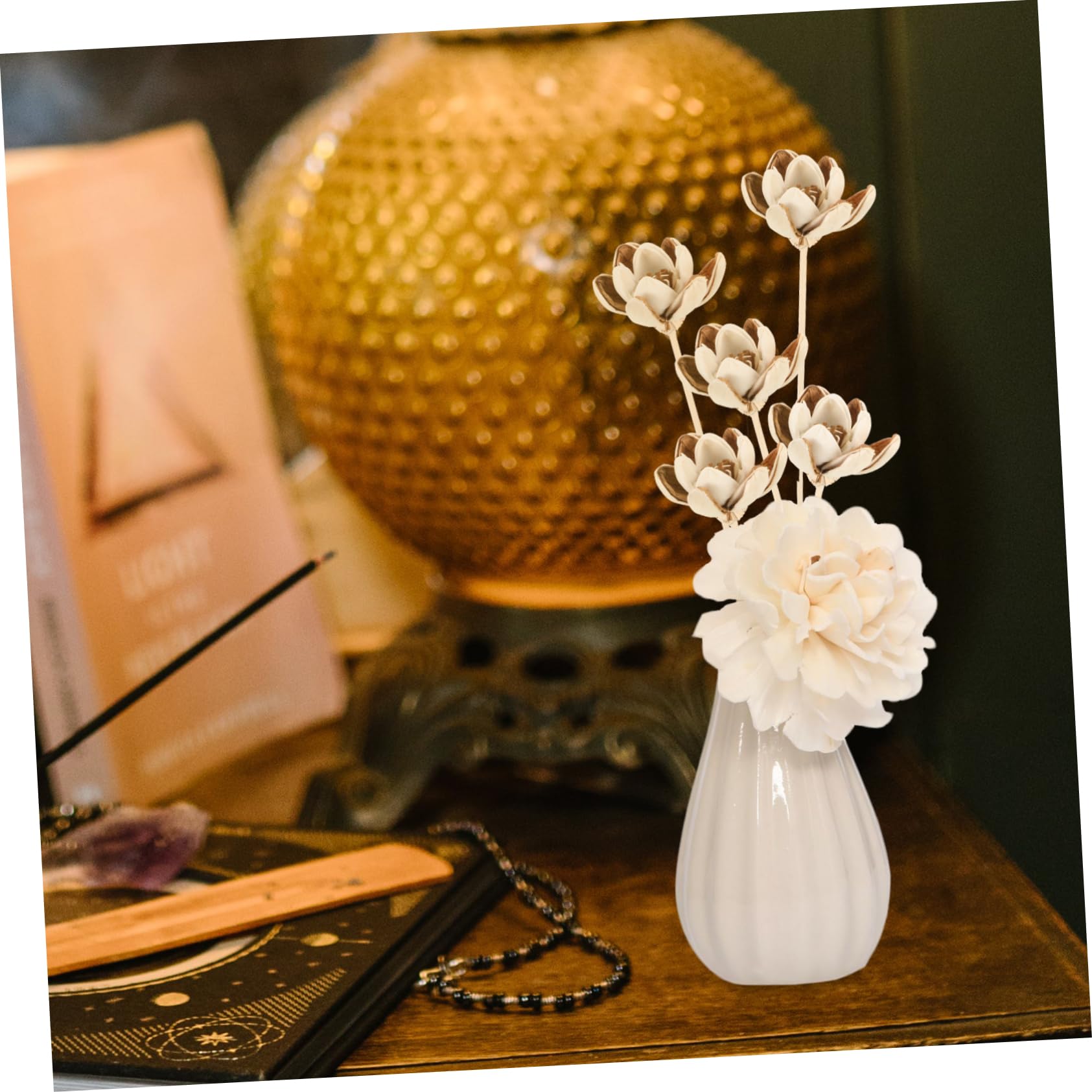 SEWACC 25stücke Teiliges Aromatherapie Diffuser Sticks Elegante Duftstäbchen Für Raumduft Für Büro Schlafzimmer Wohnzimmer Und Badezimmer Wiederverwendbar Transparent