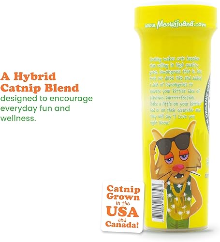 Miniatura 3 de Meowijuana Paquete de fresas  Get Sprung Juguete de fresa recargable y mezcla de hierba gatera Happy Grass  Promueve el juego y la salud del gato