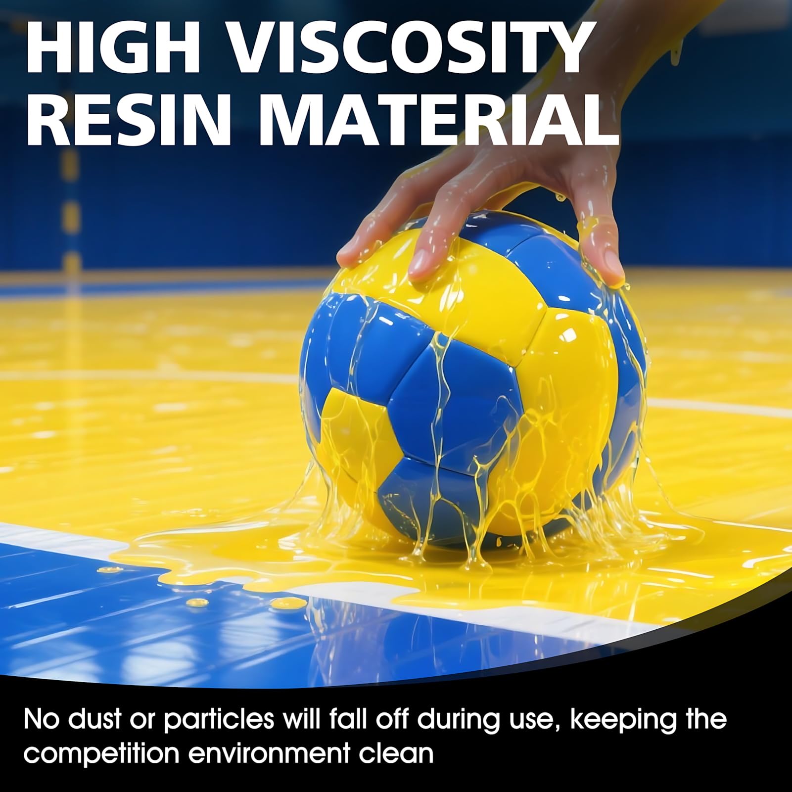 AllisWay Resine Handball, Accessoires De Handball, Résine De Handball, Forte Adhérence, Contrôle Optimal Du Ballon, Facile à Appliquer Et à Nettoyer, Adhérence Améliorée, 250 ML