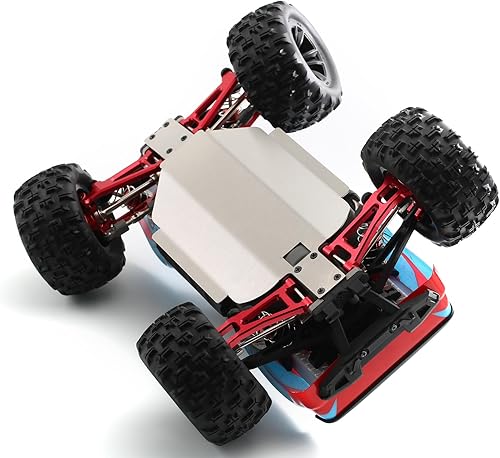 Miniatura 3 de RC Chassis Armor - Protector de eje de placa deslizante de acero inoxidable compatible con MJX 16208 16207 16209 16210 V3 116 sin escobillas RC Car