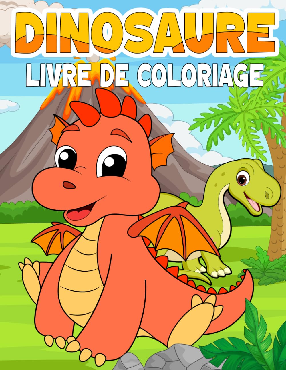 Dinosaure livre de coloriage: 36 pages de coloriages pour les enfants à partir de 3 ans