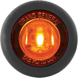 GG Grand General 75290 1â€ Dual Function Mini Wide Angle LED Light with Rubber Grommet for Trucks, Trailers, ATVs, UTVs, RVs