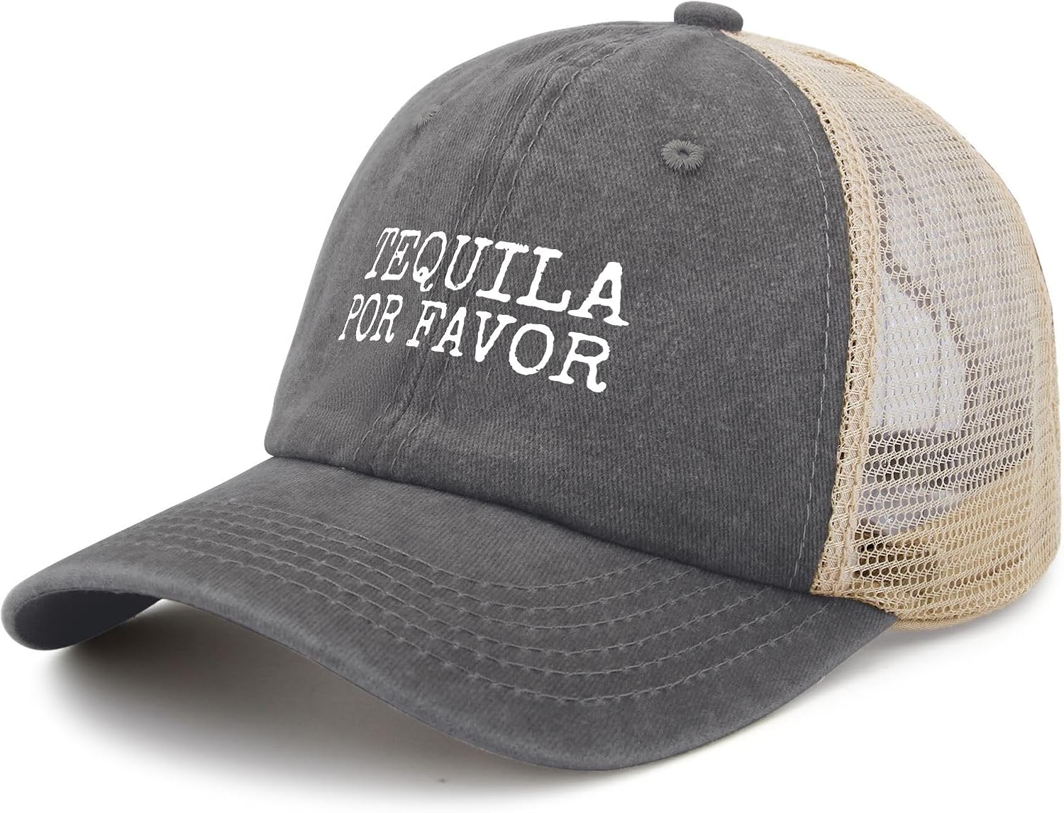 Tequila por Favor Hat Funny Trucker Hats for Men Dad Hats Gifts image 2