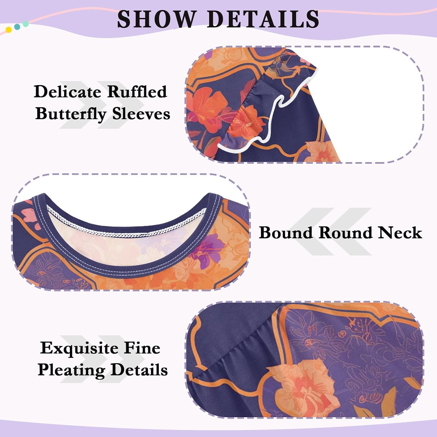 visesunny Toddler Clothes for Girls Diamond Square Kaleidoscope Long Sleeve Fall Shirts Cotton Top with Ruffle Collar