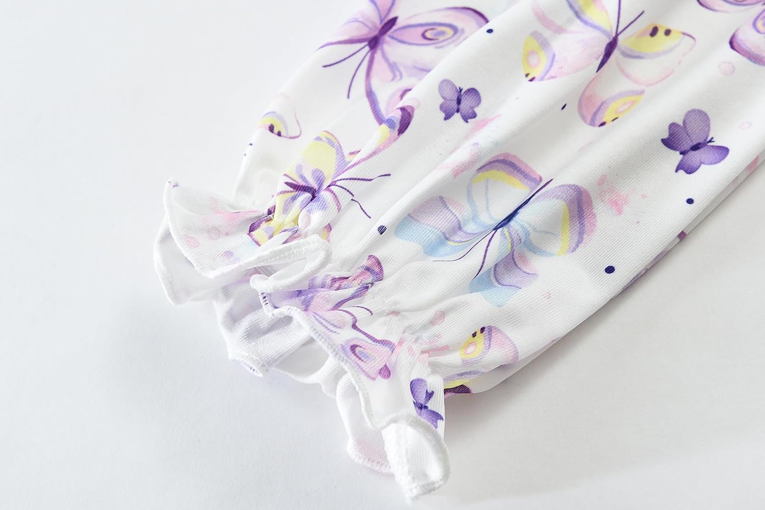 Little Hand Girls Long Sleeve Nightgowns Toddler Cotton Sleep Shirts Butterfly Sleepwear Cat Nightdress for Girl 2-10 Years - Image 5