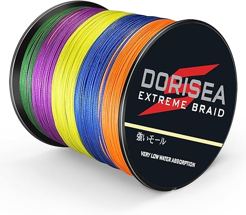 Extreme Braid 100% Pe Braided Fishing Line 109Yards-2187Yards 6-550Lb Test Fishing Wire Fishing String Incredible Superline Zero Stretch