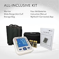 Vista 7 de Zewa Premium Automatic Blood Pressure Monitor with Bluetooth and Extra-Large Display for Android & iOS