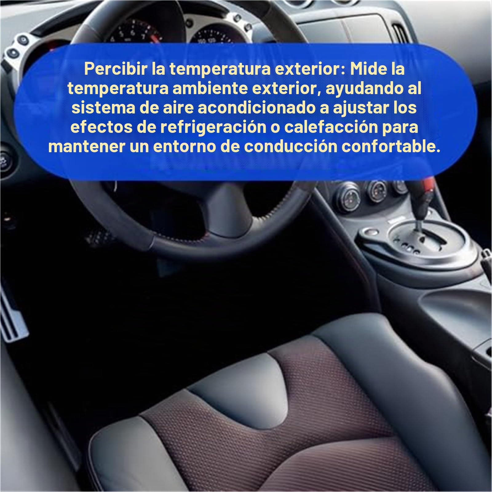 Sensor de luz de carga solar de temperatura, for NISSAN, 370Z, Altima, GT-R, for Murano, Pathfinder, Quest, Rogue, Titan 2009-2020, número de pieza 27721-3AA0A, 277213AA0A, 277214P000 Sensor de