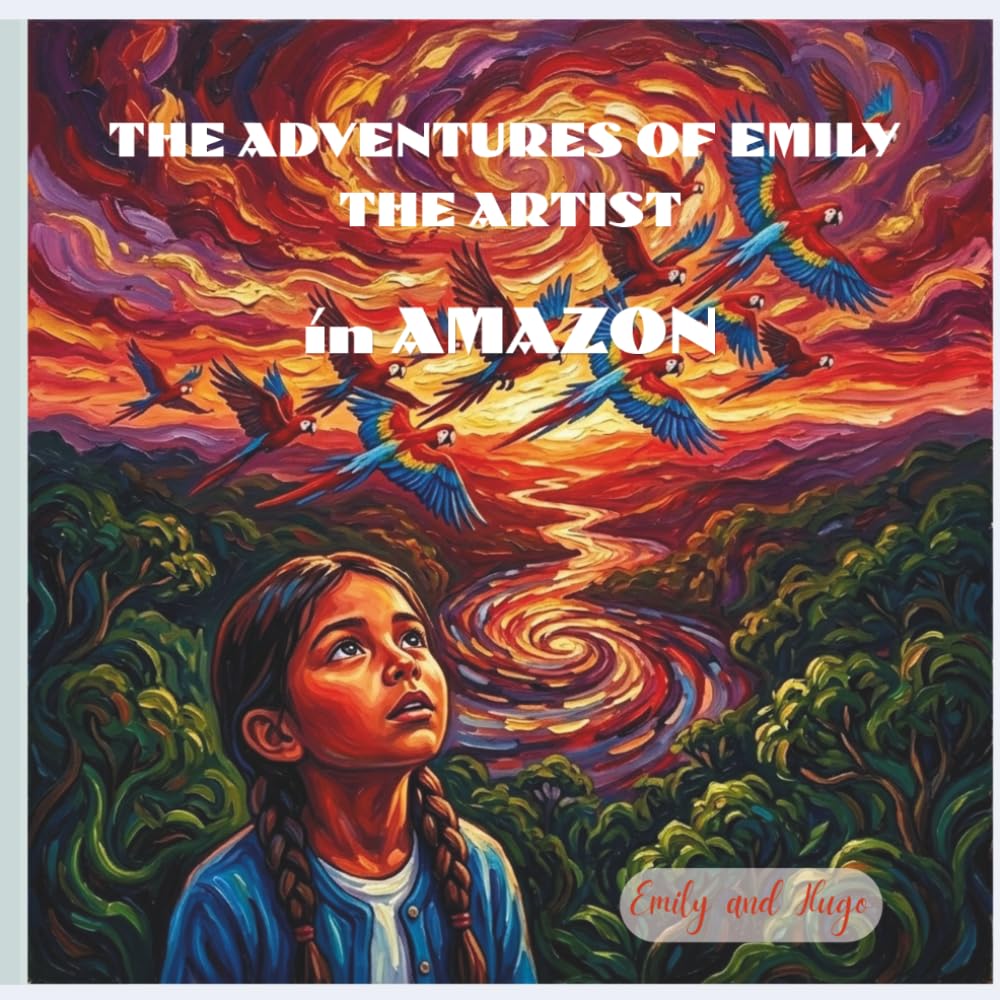 THE ADVENTURES OF EMILY THE ARTIST in AMAZON: Emily in Amazon