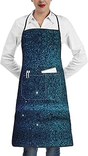Kitchen Apron For Women Men Waterproof Heat Insulation Cooking Aprons Te...