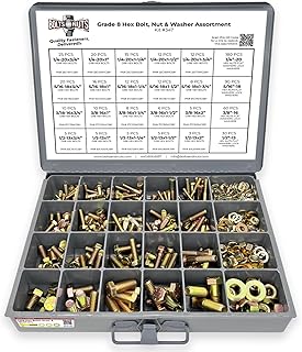 Inch Grade 8 Hex Cap Screws, Hex Nuts, Flat &...,