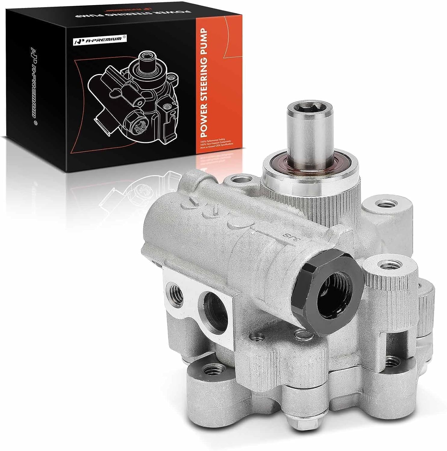 A-Premium Power Steering Pump Compatible with Chrysler & Dodge | for Chrysler Cirrus 2001-2002, Chrysler Sebring 2001-2006, Dodge Stratus 2001-2006, Smooth Steering, Quiet Operation