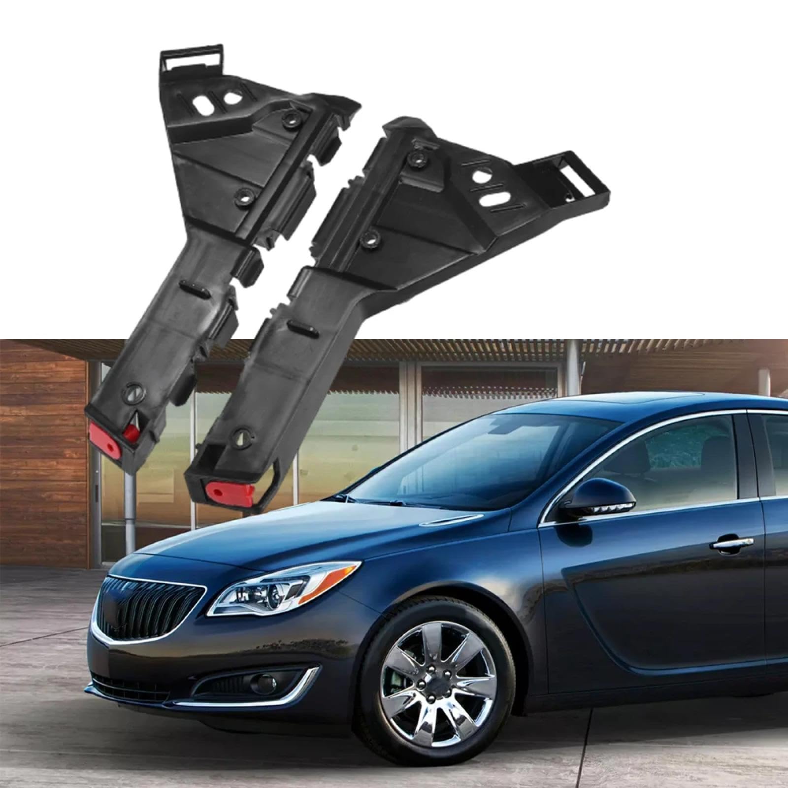 Wspornik Zderzaka dla Buick Regal 2009-2013, 1 para lewy prawy przedni zderzak wspornik wspornika 13238441/13238442