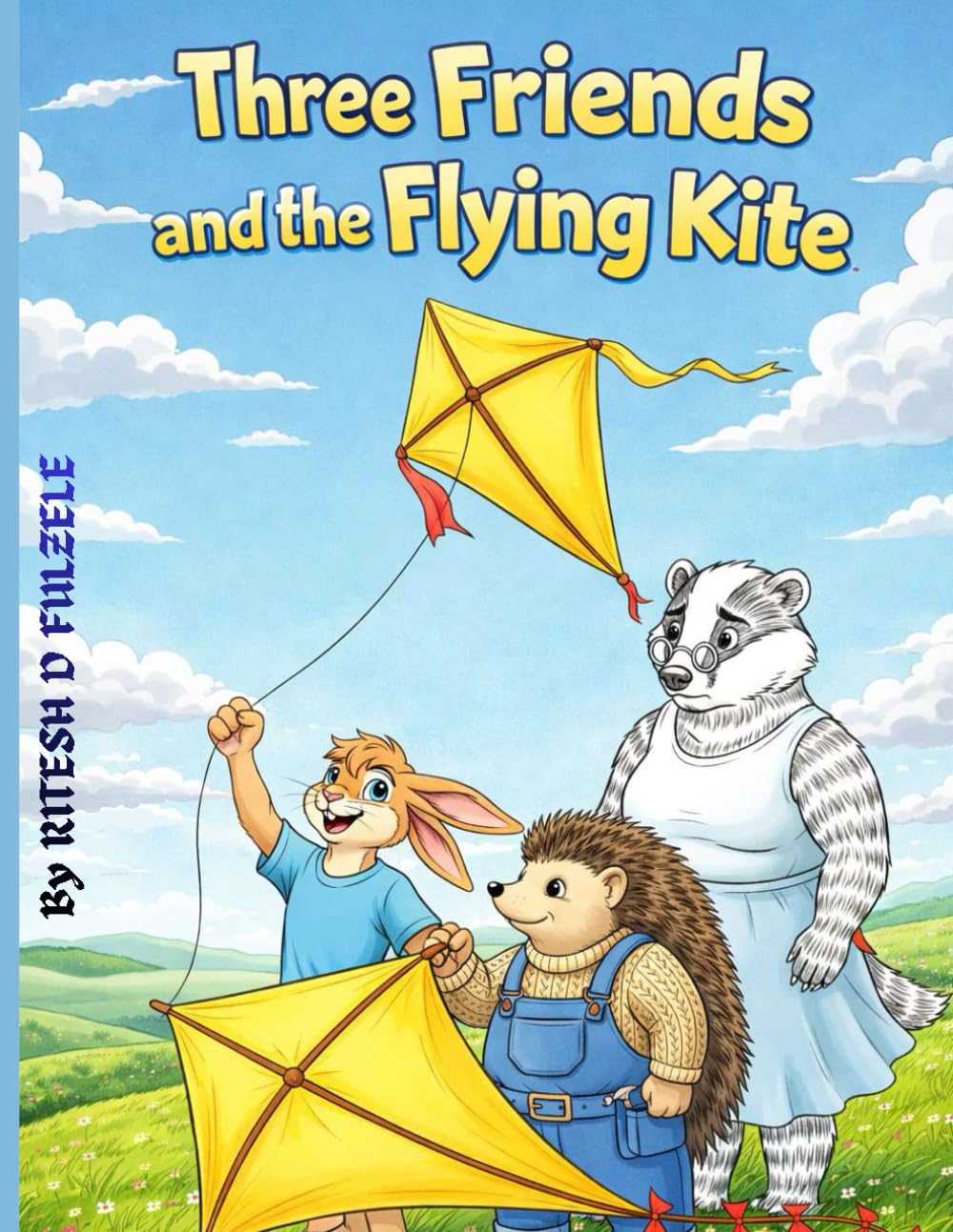 THE THREE FRIENDS AND THE FLYING KITE (THE THREE MAGICAL TALES SERIES)