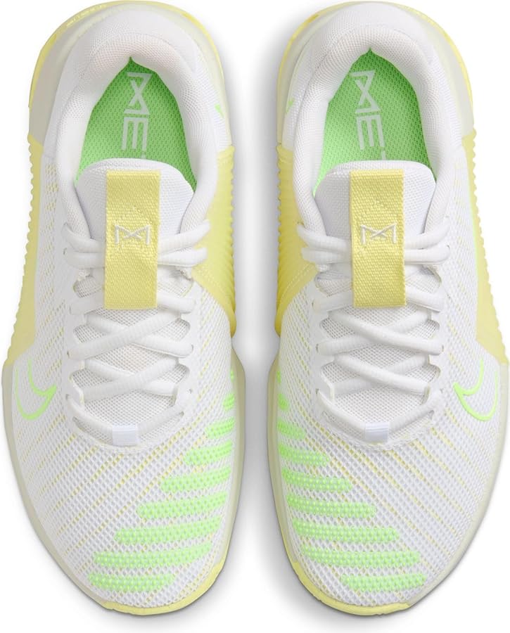 Amazon.com | Nike W Metcon 9 Training ShoeWomen, White Lime Blast