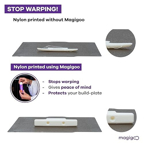 Miniatura 4 de MPA2019 - Pegamento adhesivo para impresora 3D para filamentos de nailon, larga duración y reduce la deformación en placas flexibles, vidrio, PEI,