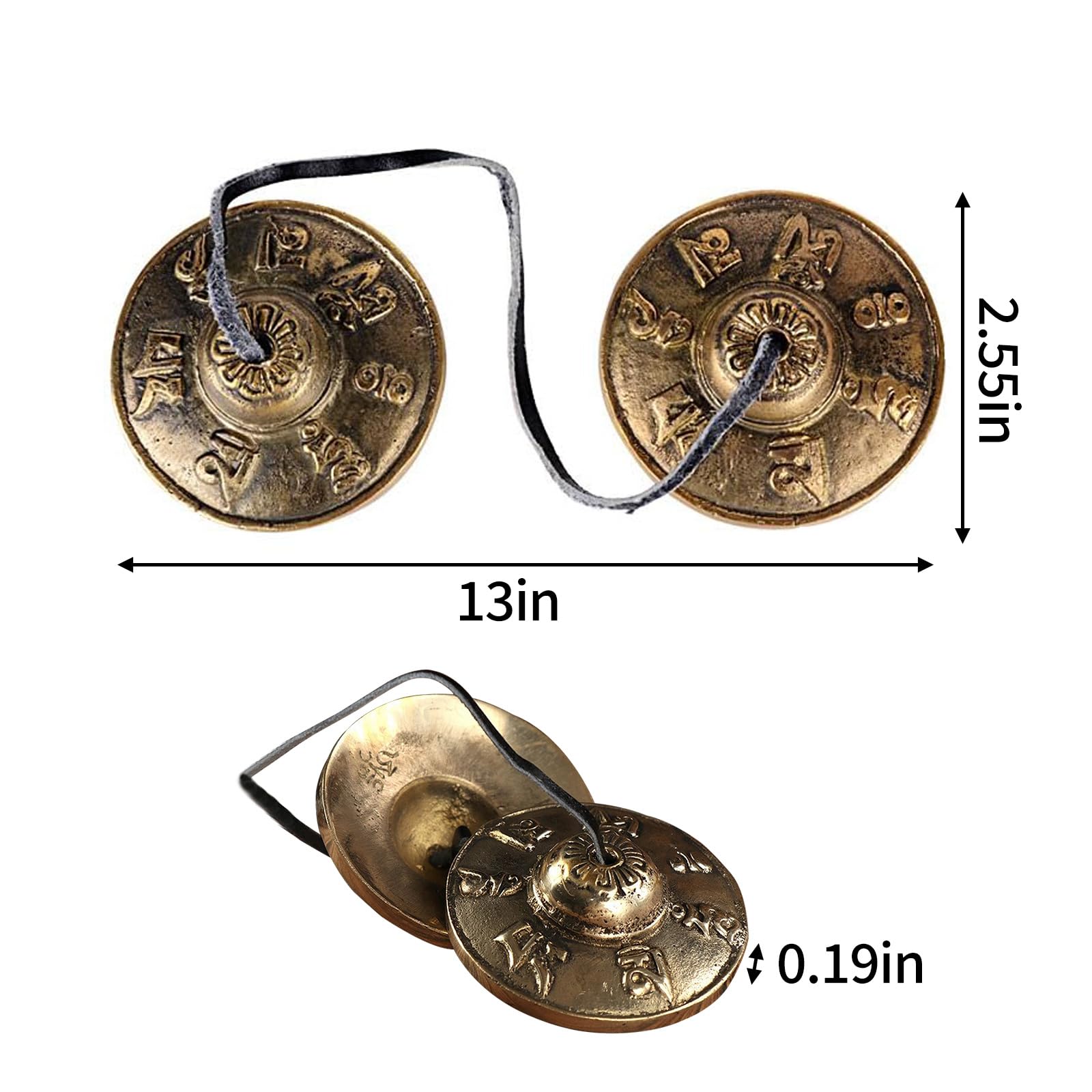 Campane nepalesi, cannelle e doppie campane sono spesso utilizzate come strumenti etnici, meditazione e opera, sono collegate a corde e producono rumore attraverso collisioni
