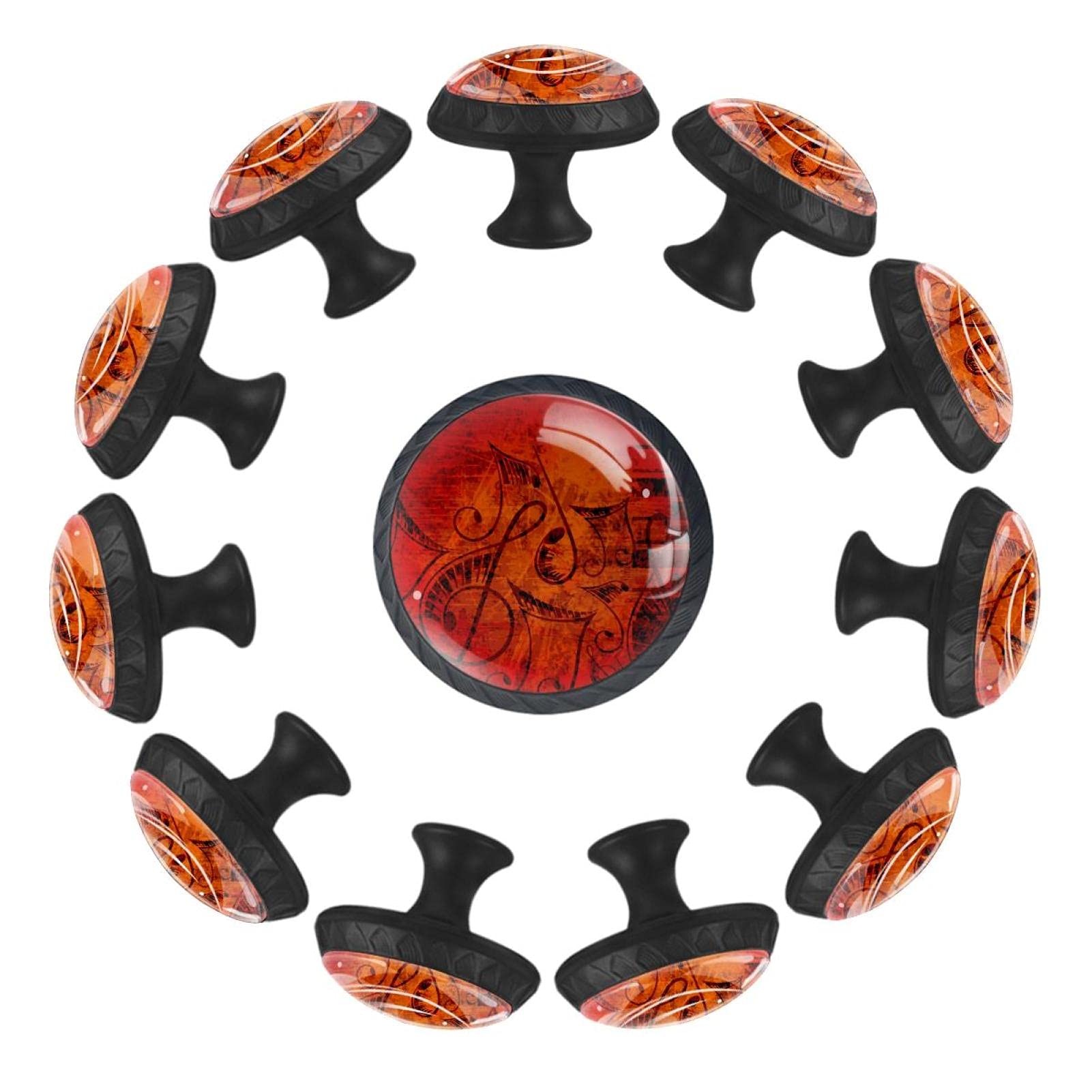 Boutons de tiroir pour salle de jeux : créez une ambiance musicale avec ces 12 boutons de 35 mm