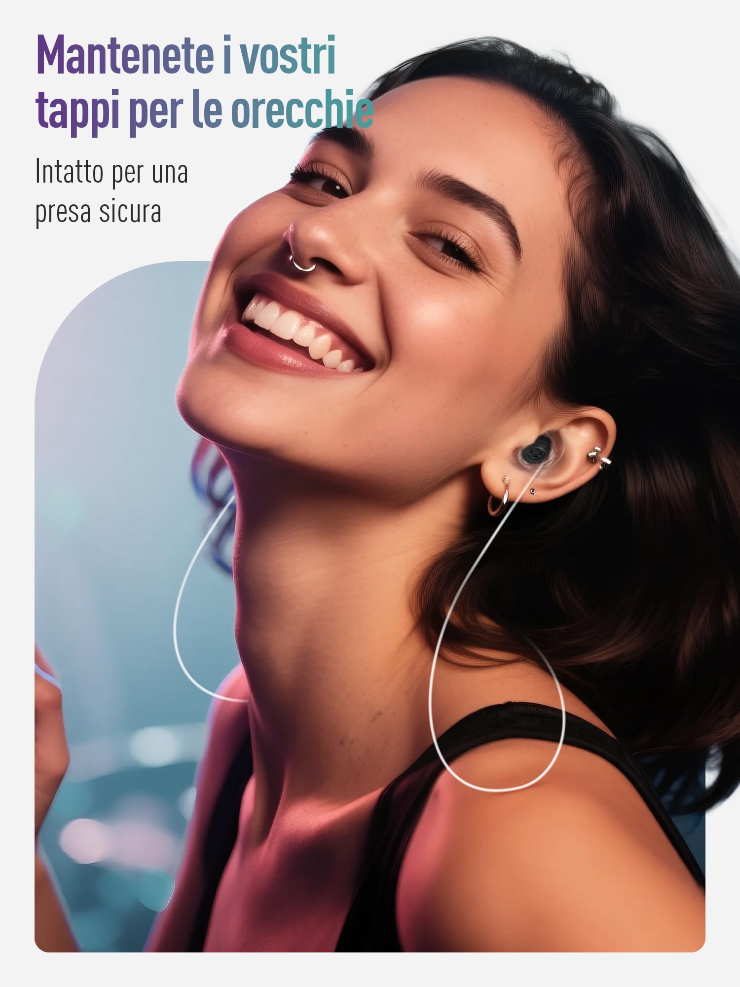 Hearprotek Tappi per orecchie antirumore, 2 paia riutilizzabili protezione dell’udito ad alta fedeltà tappi orecchie musica per la riduzione del rumore,le feste, i festival e i concerti,aereo(nero)