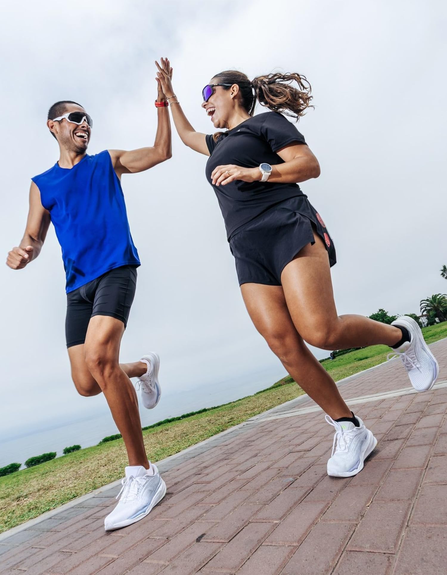 CLOSEMATE Athletic Running Ankle Socks for Men & Women Cushioned Breathable Low Cut Tab Socks with Arch Support 6 Pairs - 4