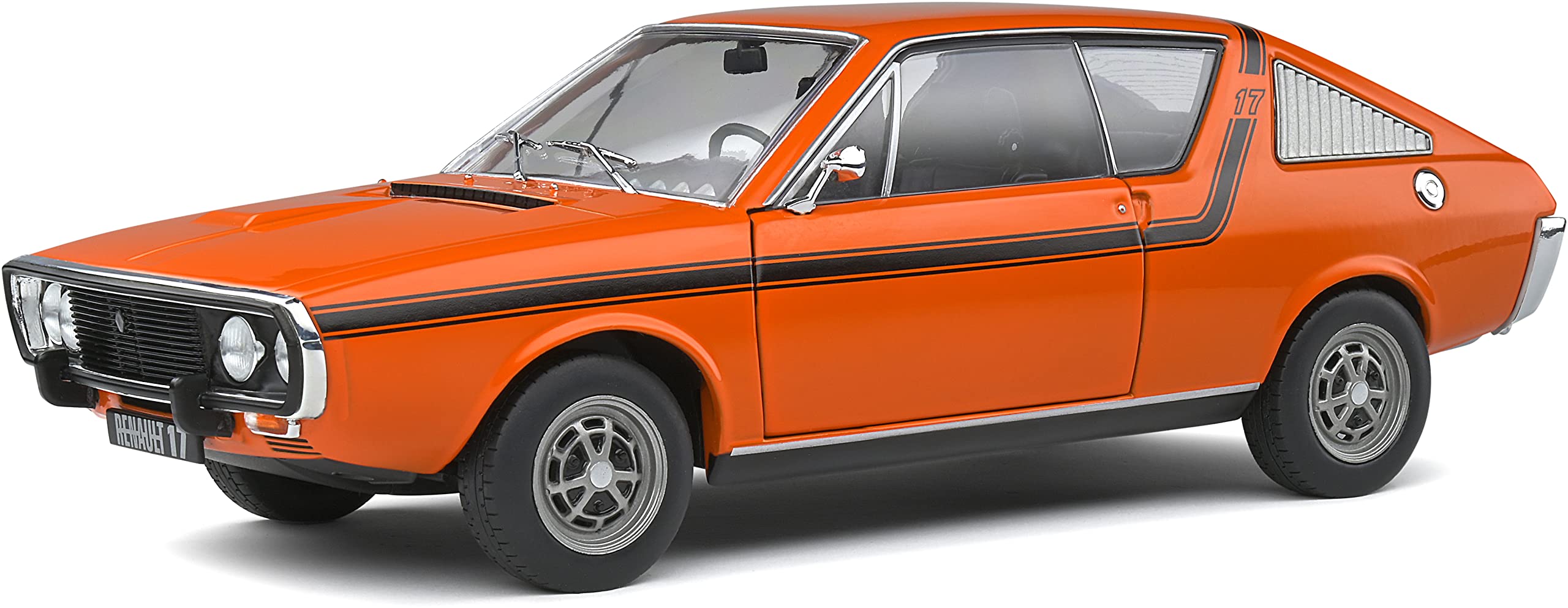solidoS1803705 1:18 Renault 17 Gordini Orange Aucun Collectible Miniature car, 1/18ème