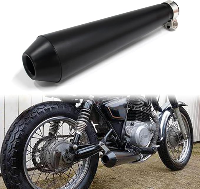 Universal Long Motorcycle Muffler Silencer Baffle Compatible with Harleys Dirt