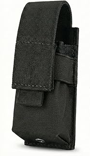 懐中電灯 ポーチ LEDライトケース 防水ナイロン タクティカルギアケース