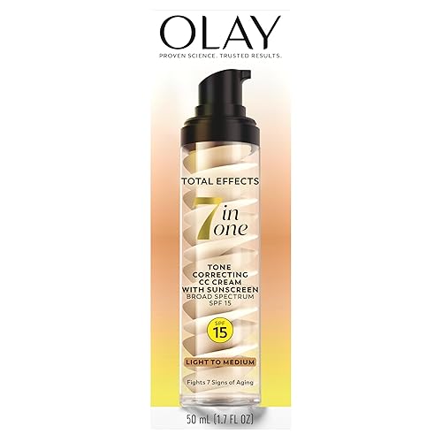 Miniatura 11 de Olay Total Effects - Hidratante facial corrector de tono con protector solar SPF 15, ligero a medio, 1.7 onzas