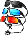NSSIW Polarized Sunglasses-Men Sports Mens-Sunglasses: Sun Glasses Women Polarized UV400 Protection for Fishing Running Golf