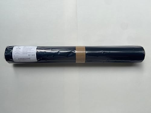 Vista 8 de Wooqu Paño de libro, superficie de tela y respaldo de papel, fácil de usar, fuerte, 17 x 29 pulgadas, para encuadernación de libros, negro