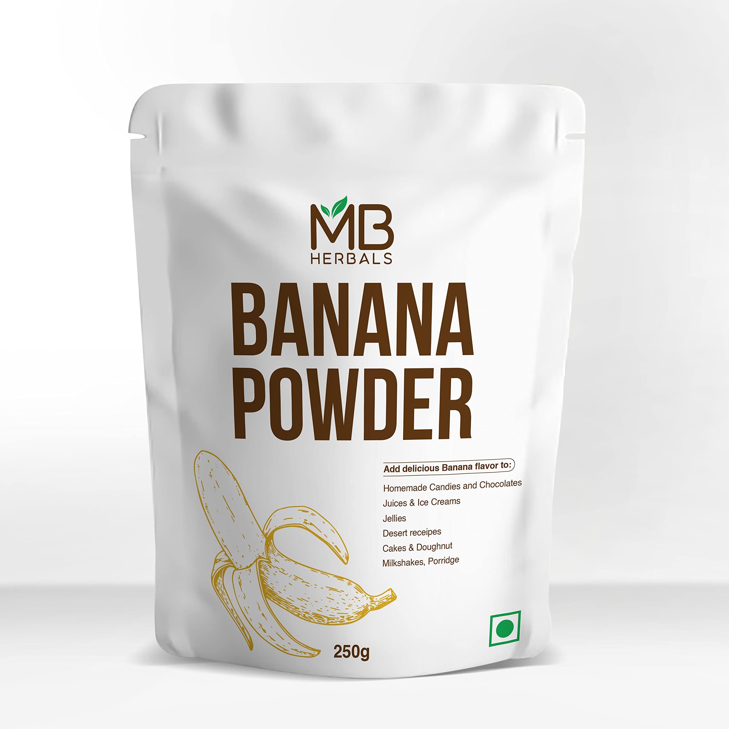 Banana (Ripe) Fruit Powder 250g | Baby Food | No added Sugar and Preservatives | Easy to Cook Porridge with Jaggery (Natural Sweetener)