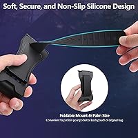 Vista 5 de AMAZEAR Soporte de banco de energía para cubierta de vapor, soporte de abrazadera de banco de energía para cubierta de corriente de válvula, correas