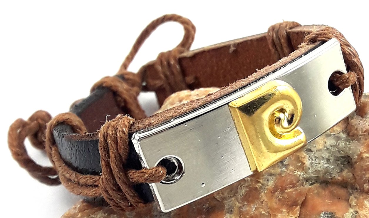 My Jewels Leather Trendy Stylist Latest Fancy/Designer Bracelet Casual Wear for Men and Boys (B07589F871) Amazon Price History, Amazon Price Tracker