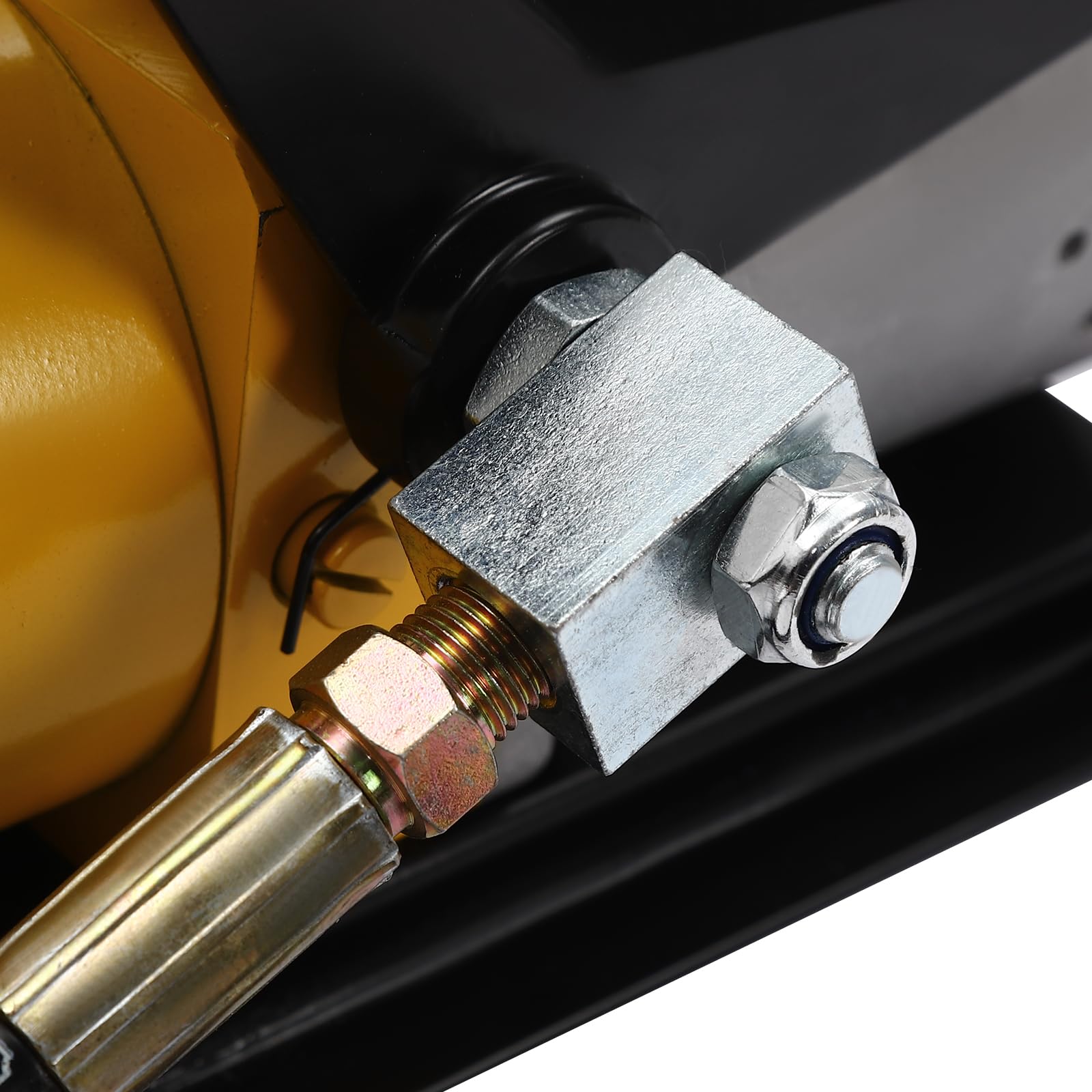 Pompa idraulica ad aria compressa, 10000psi Pompa idraulica pneumatica pneumatica Pompa idraulica aria con tubo del carburante e tubo dell'aria per industria e costruzione pompa idraulica