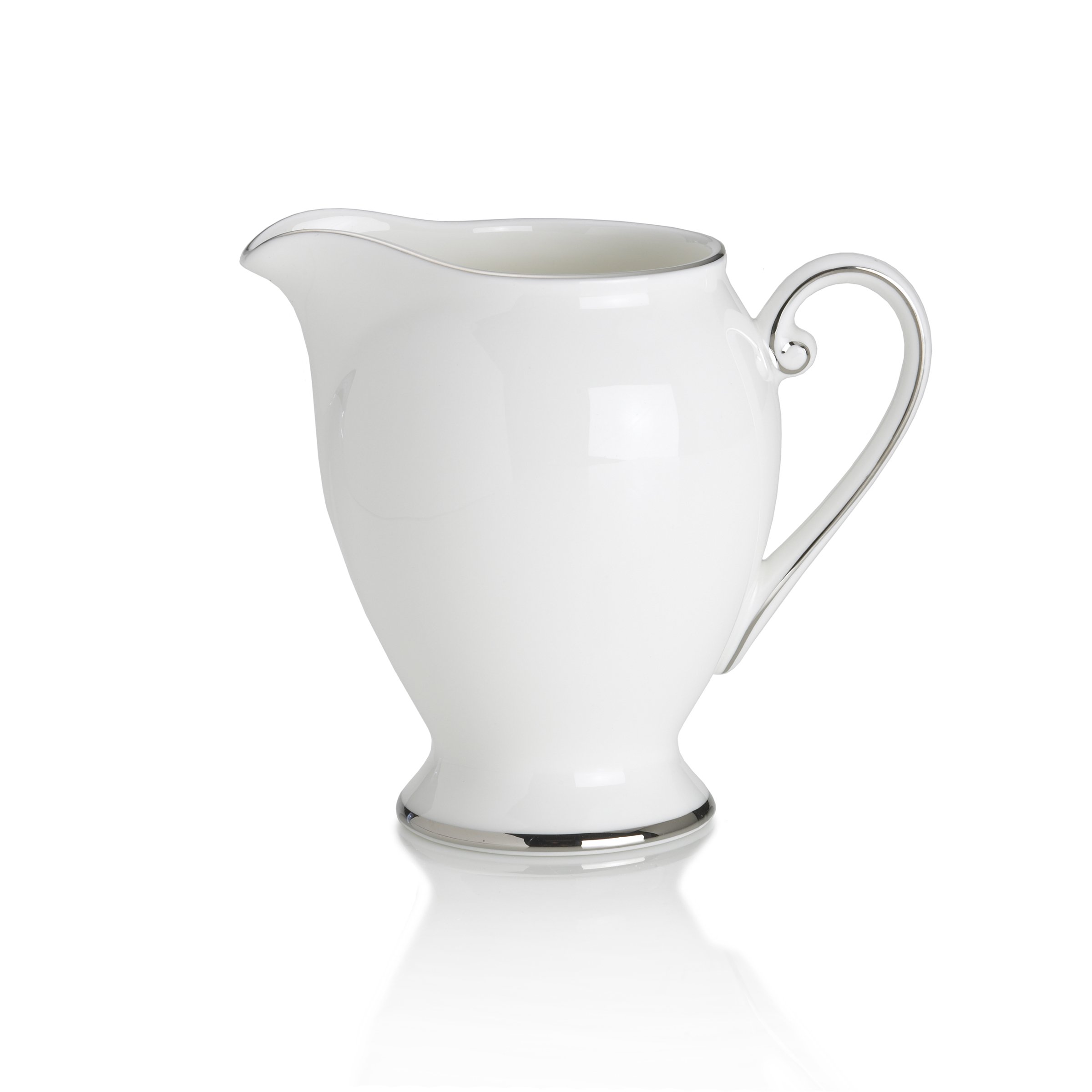 Mikasa Cameo Platinum Creamer, 8-Ounce