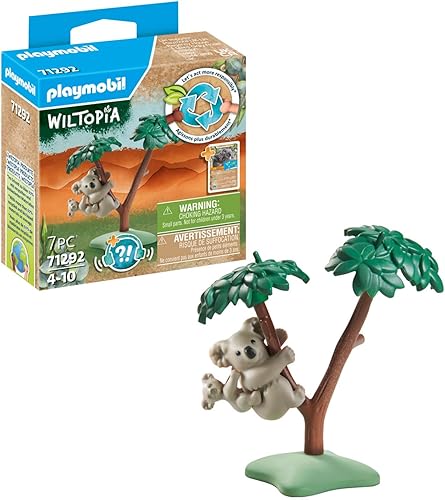 Miniatura 3 de Playmobil 71292 Wiltopia Koala con bebé, juguetes educativos, para los pequeños y grandes exploradores, divertido juego de roles imaginativo, juegos