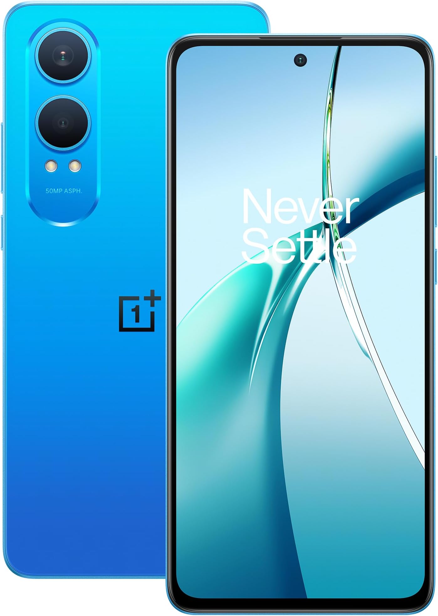 Nord CE4 Lite Dual SIM 256GB ROM + 8GB RAM (GSM ONLY | NO CDMA) Factory Unlocked 5G Smartphone (Mega Blue) - International Version