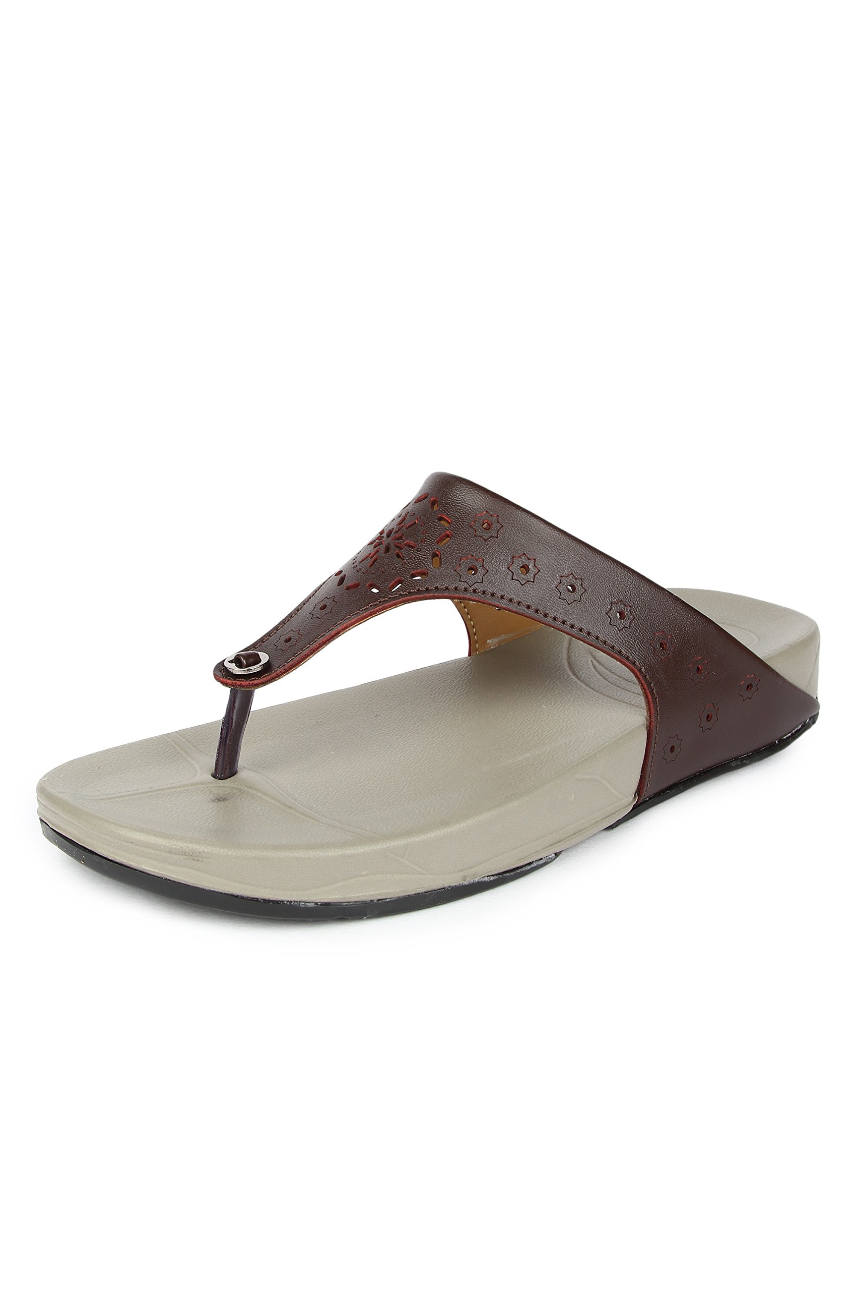Gliders by Liberty Casual Slippers for Women Brown (B01LWL4I99) Amazon Price History, Amazon Price Tracker
