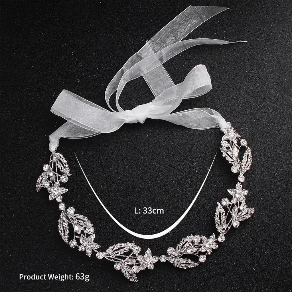 Rhinestone Bride Soft Chain Wedding Dress Accessories Hair Headwear