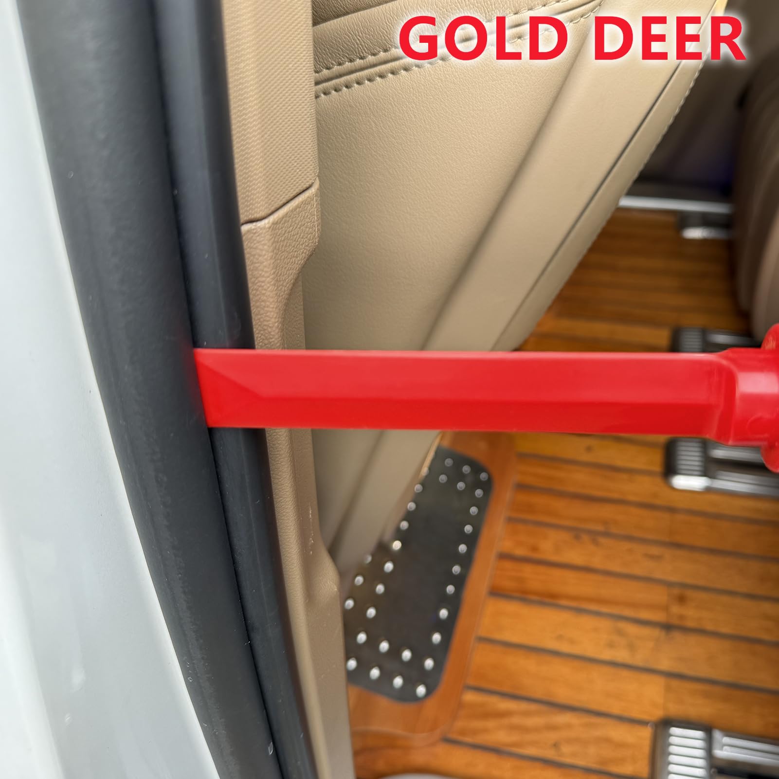 GOLD DEER 4Pcs Non-Marring Plastic Chisel Scraper Set 3/4
