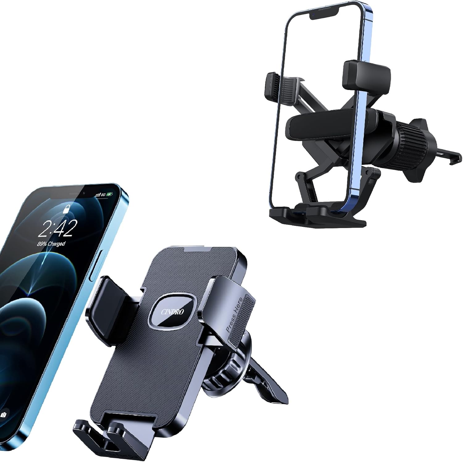 Phone Holder Car Phone Holder Mount & Gravity Phone Holder