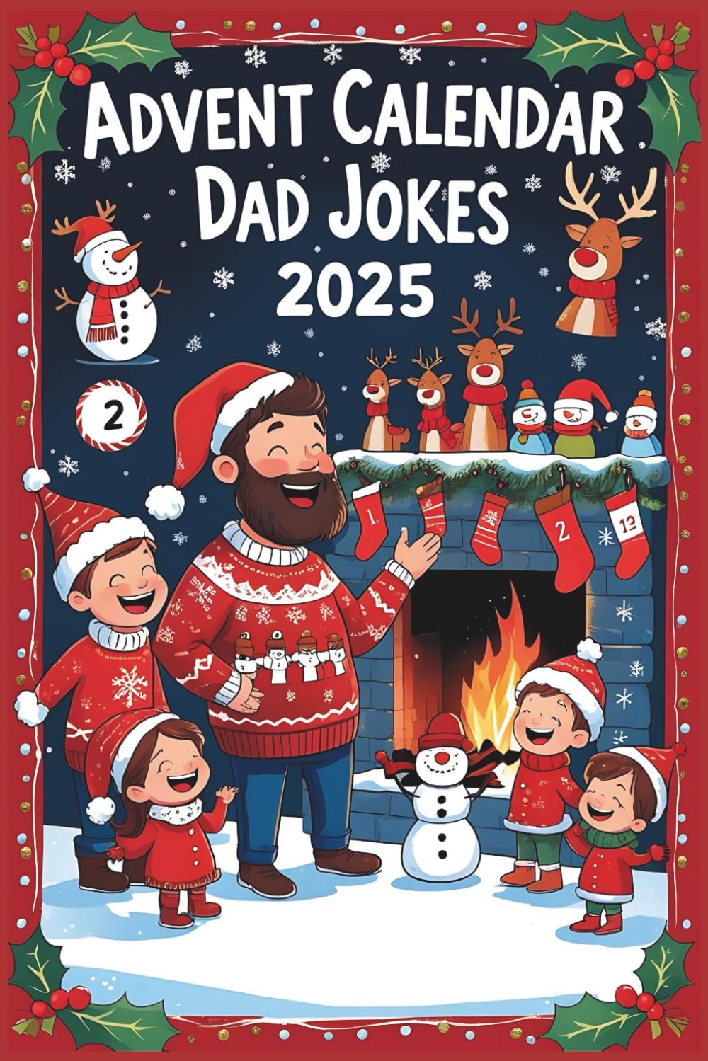 Advent Calendar Dad Jokes: Christmas Joke Countdown: The Perfect Holiday Gift for Dads and Families