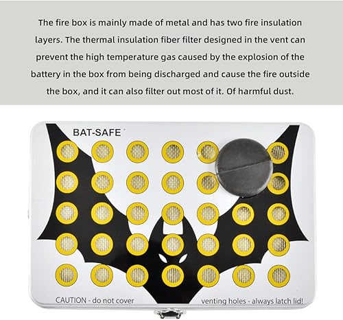Miniatura 8 de Bat-Safe Lipo-batería de litio carga caja fuerte tamaño S