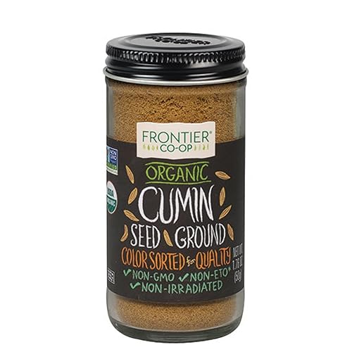 Frontier Herb - Semilla de comino molida orgánica, 1.76 onzas
