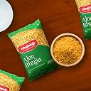 Bhujialalji Aloo Bhujia (pack of 1) 1kg | Namkeen made of potatoes,gram flour,Spices and herbs | All time favourite indian snacks/Namkeen | Ready to eat | Crsipy & Light snacks gallery image