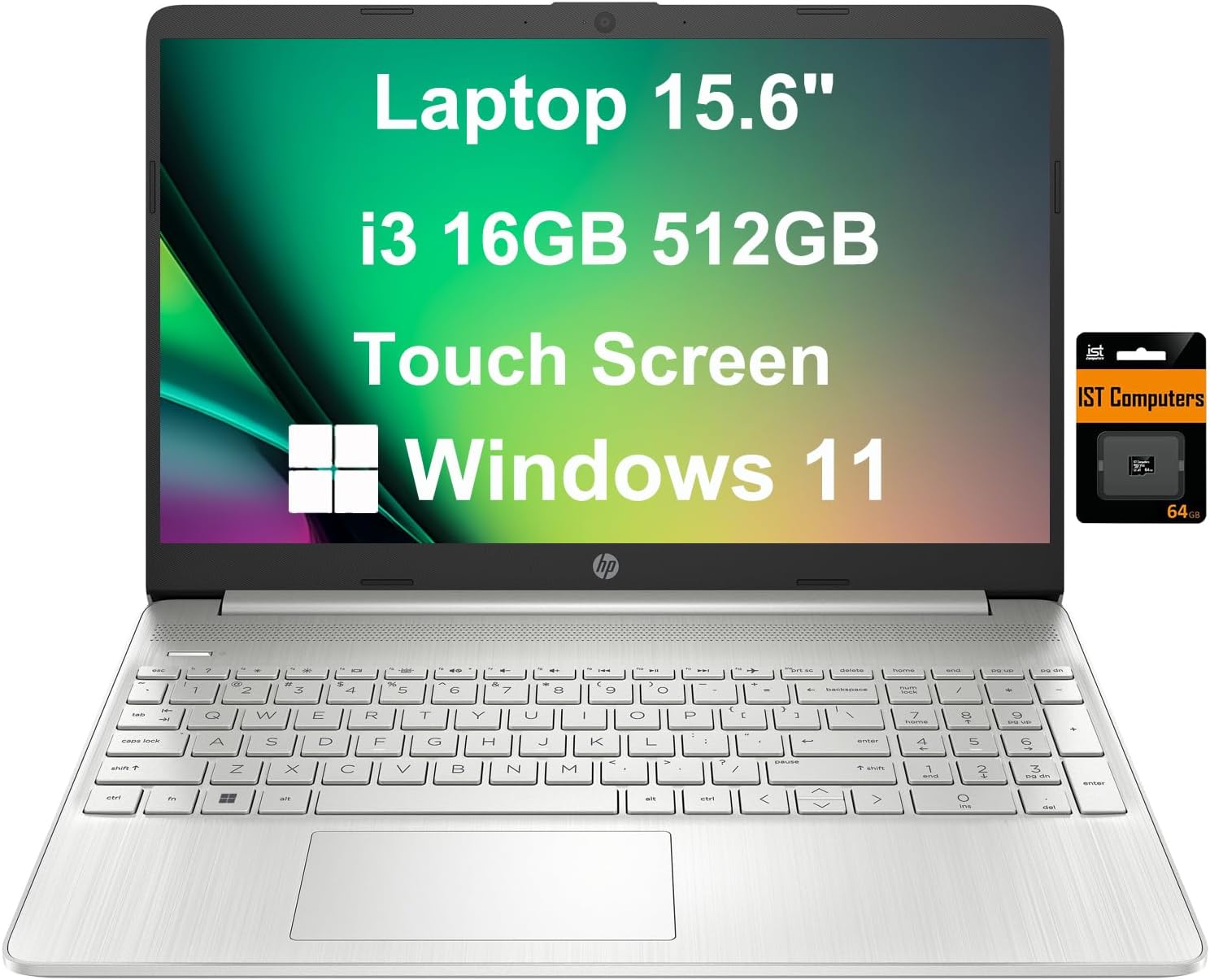 HP 15 Pavilion Laptop (15.6″” HD Touchscreen, Intel Core i3-1115G4 (> i5-1035G4), 16GB RAM, 512GB SSD) Narrow-Bezel, Long Battery Life, Webcam, Numpad, Fast Charge, Win 11 Home, Silver HP 15 Pavilion Laptop (15.6″” HD Touchscreen, Intel Core i3-1115G4 (> i5-1035G4), 16GB RAM, 512GB SSD) Narrow-Bezel, Long Battery Life, Webcam, Numpad, Fast Charge, Win 11 Home, Silver