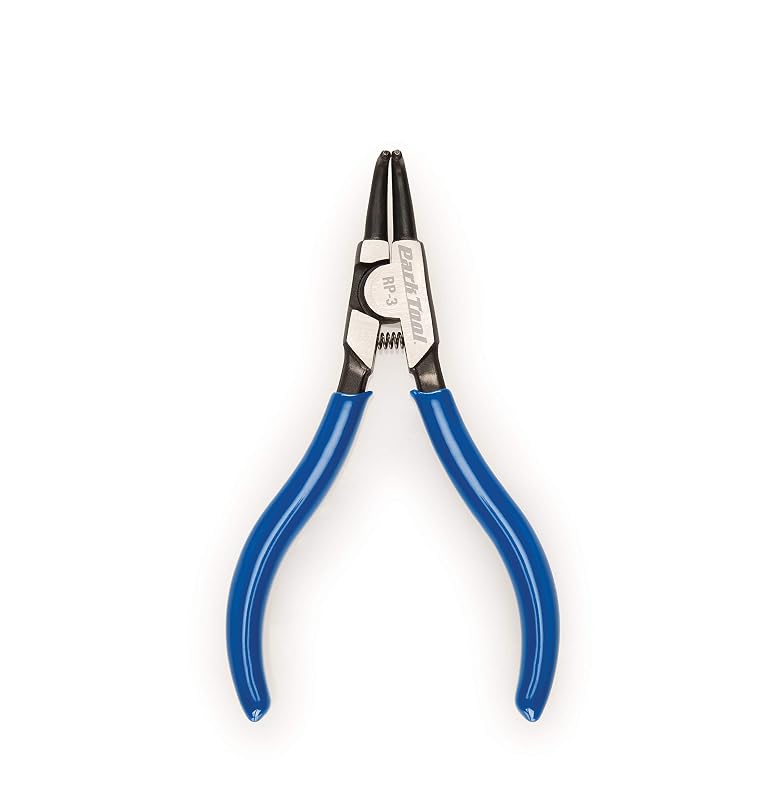 Alicate para Anéis de Retenção Externos Park Tool com Pontas Curvas de 1,3 mm Modelo 373-220