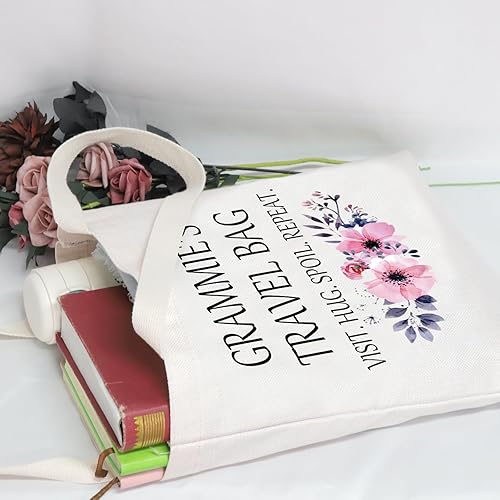 Miniatura 3 de POFULL Regalo de Grammie para abuela, regalo para el día de la madre, bolsa de viaje de Grammie, bolsa de cosméticos de viaje