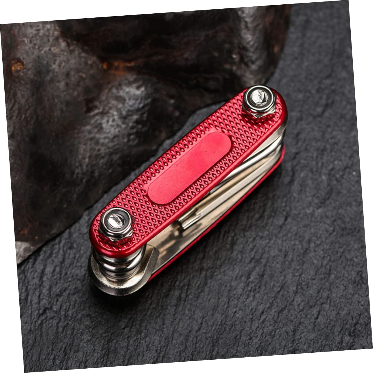 SUPVOX 7 Pezzi di Riparazione Bici Bicicletta Pieghevole Biciclette Pieghevoli Bici Pieghevole Accessorio Bici Attrezzo Pieghevole Riparazione Biciclette Kit Presa Durevole