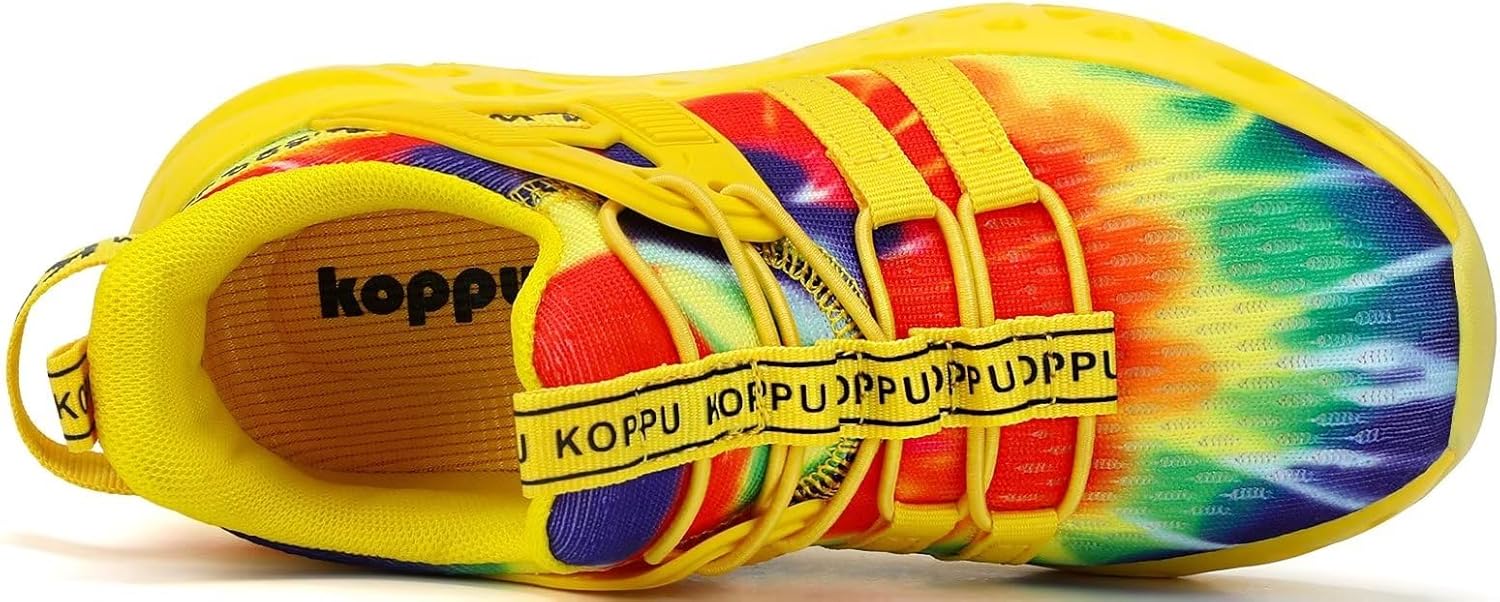 koppu Boys Girls Shoes Non-Slip Tennis Shoes Fashion Lightweight Breathable Kids Sneakers for Little Kids/Big Kids - Image 4